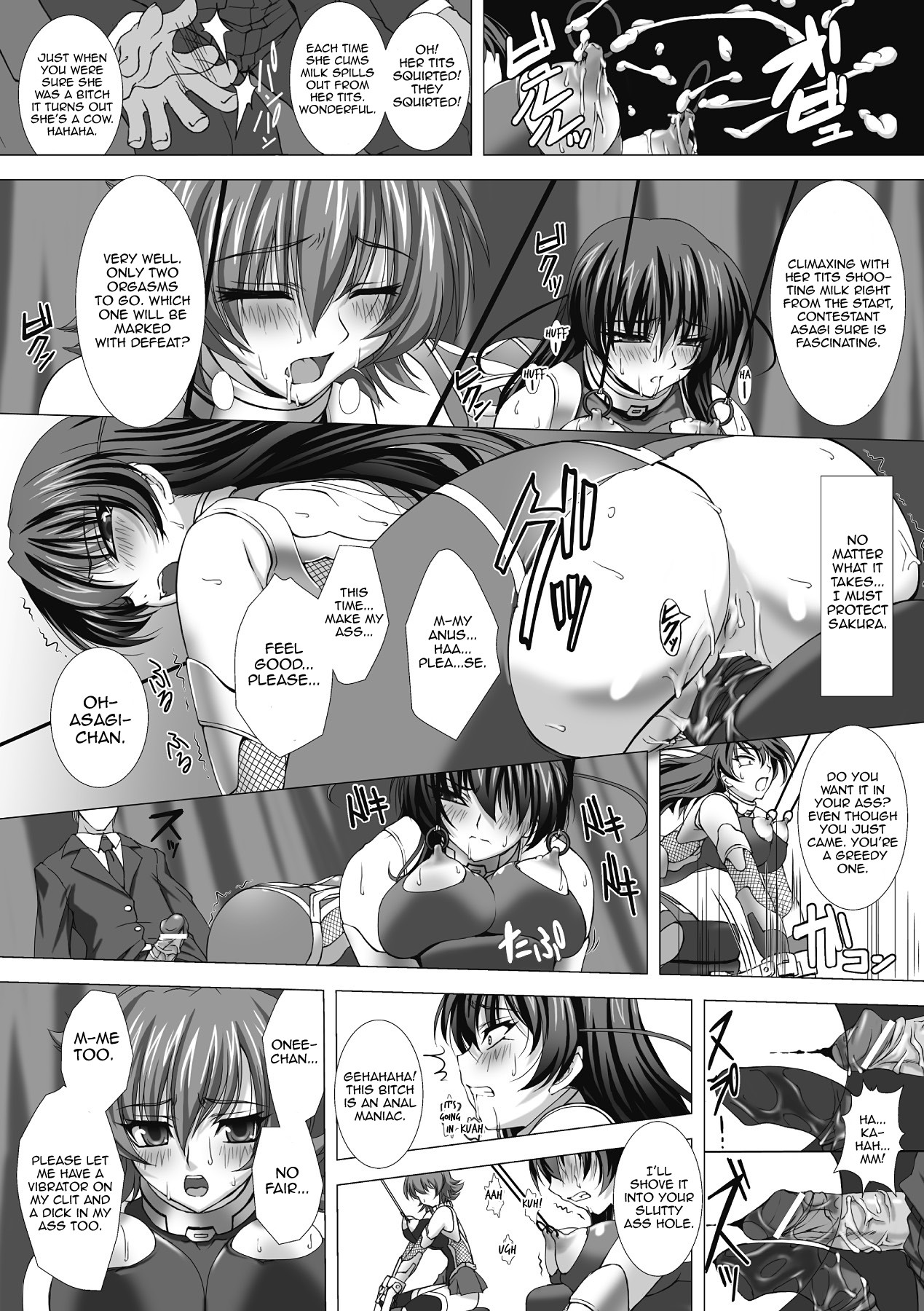 Hentai Manga Comic-Anti-demon Ninja Asagi Embarrassing Dark Game-Read-86